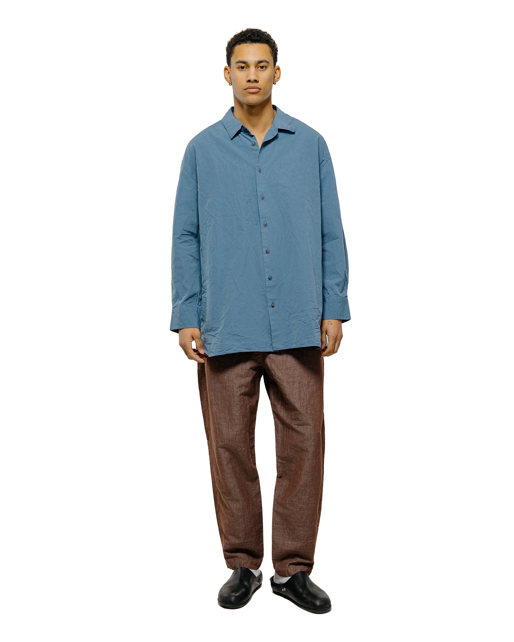 CASEY CASEY Hamnet Shirt Paper Cot Storm