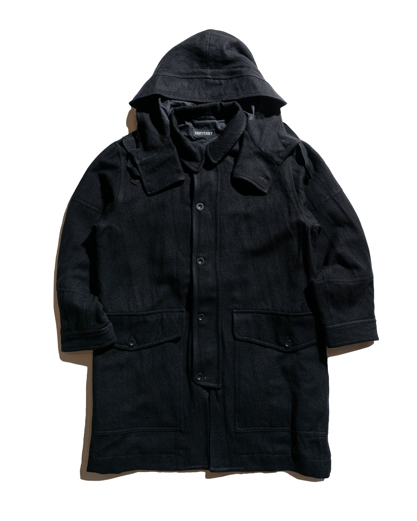 CASEY CASEY Henry Parka Cognac Black