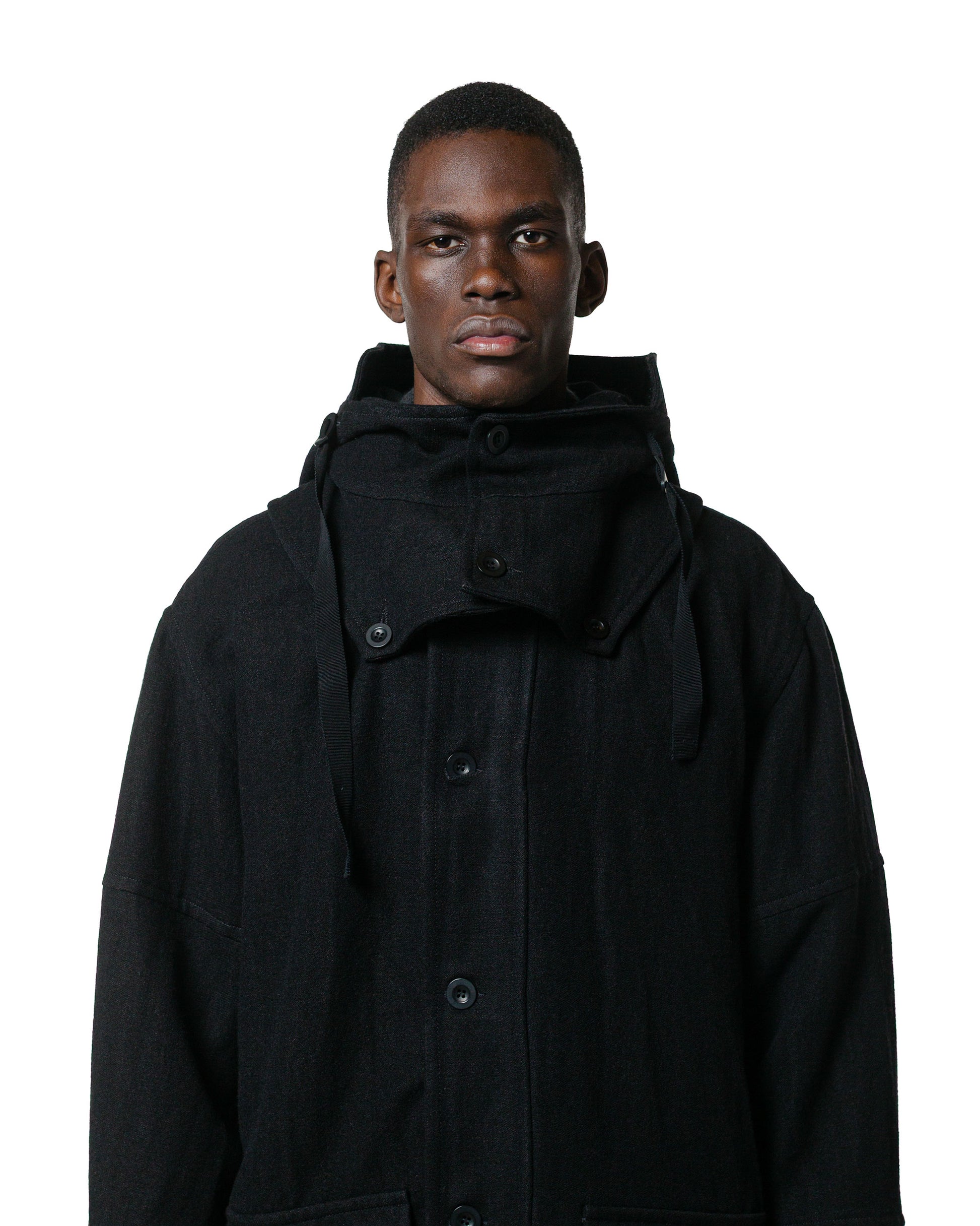 CASEY CASEY Henry Parka Cognac Black