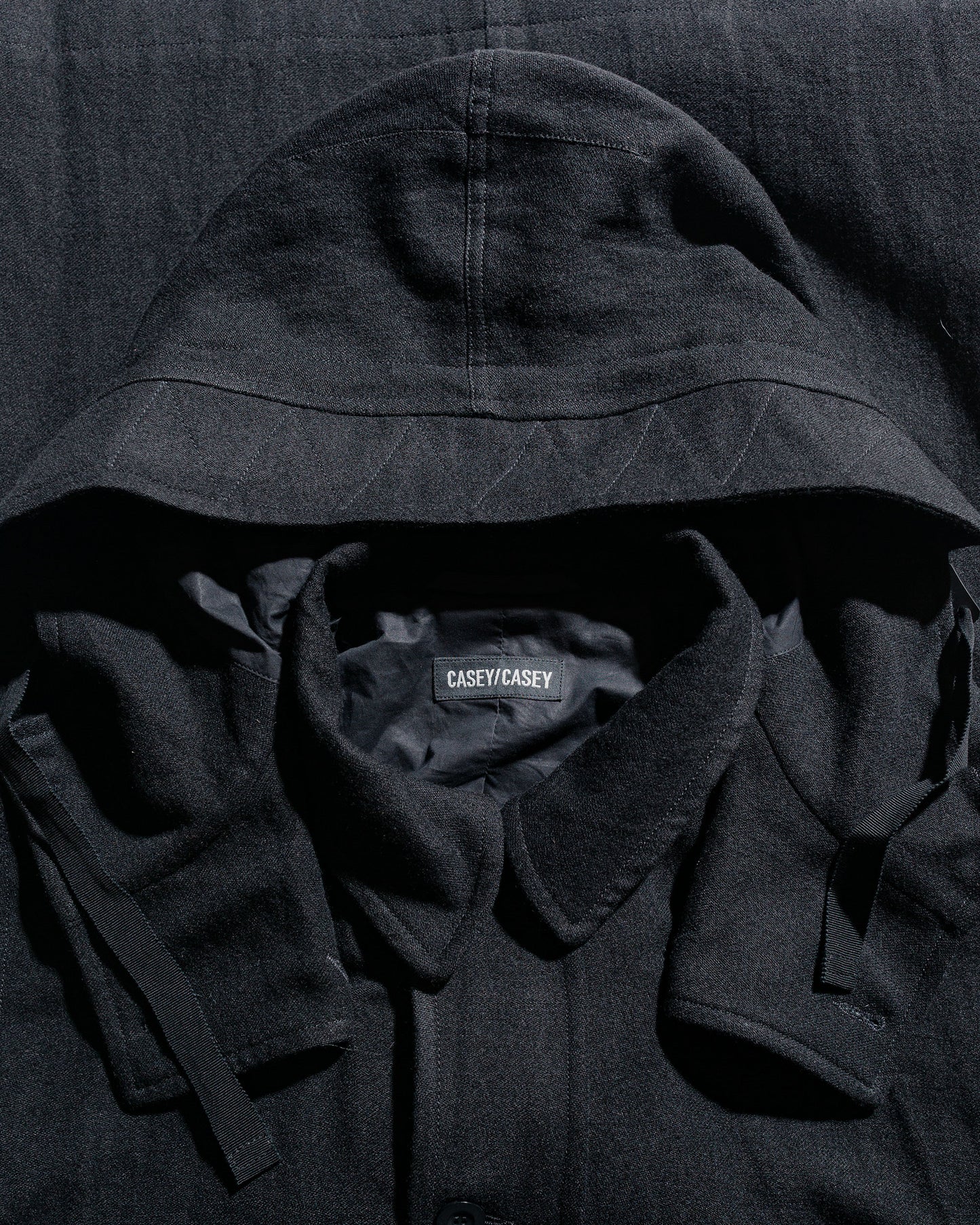 CASEY CASEY Henry Parka Cognac Black