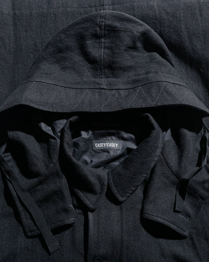 CASEY CASEY Henry Parka Cognac Black