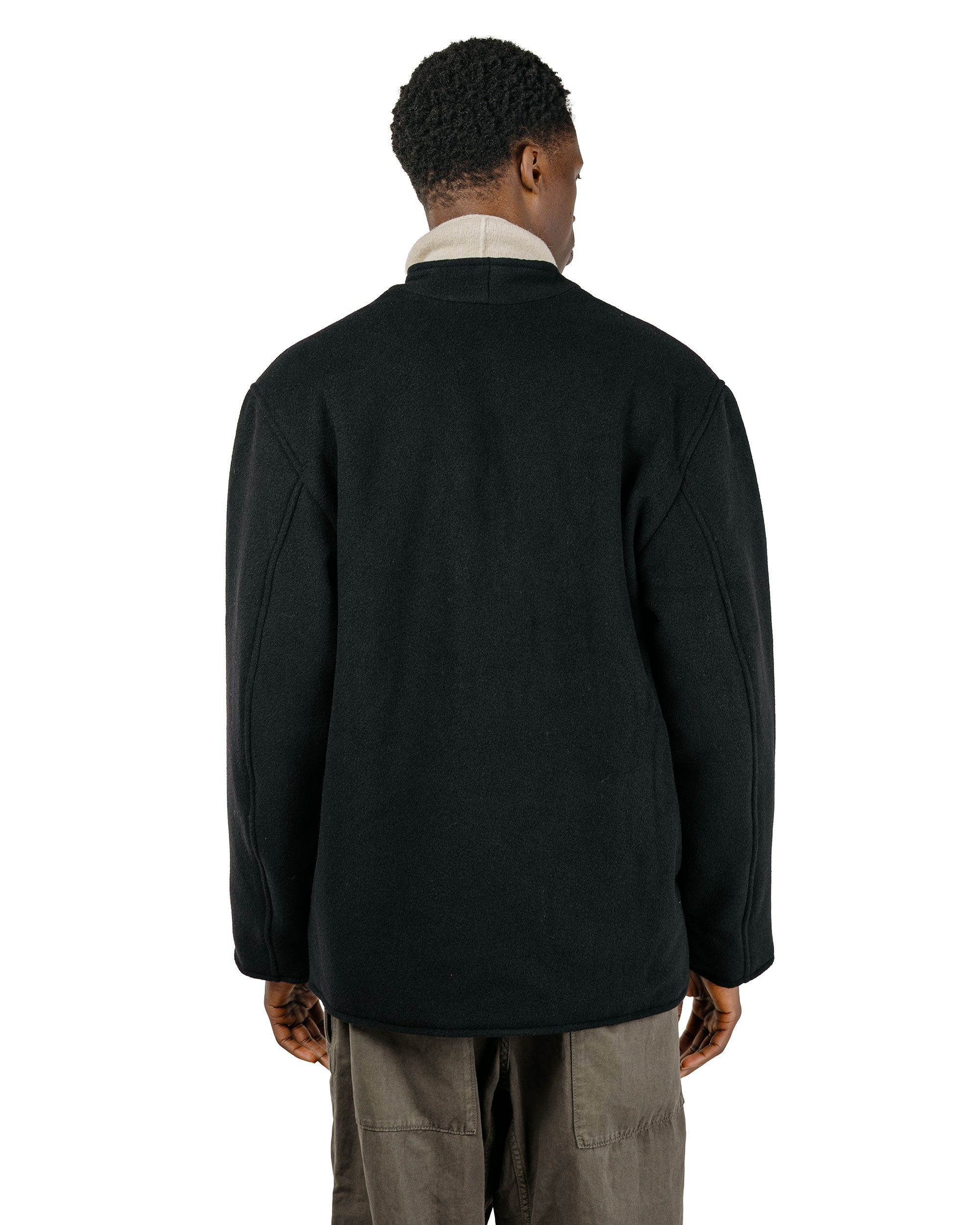 CASEY CASEY Killian Jacket Heavy Cashmere Black