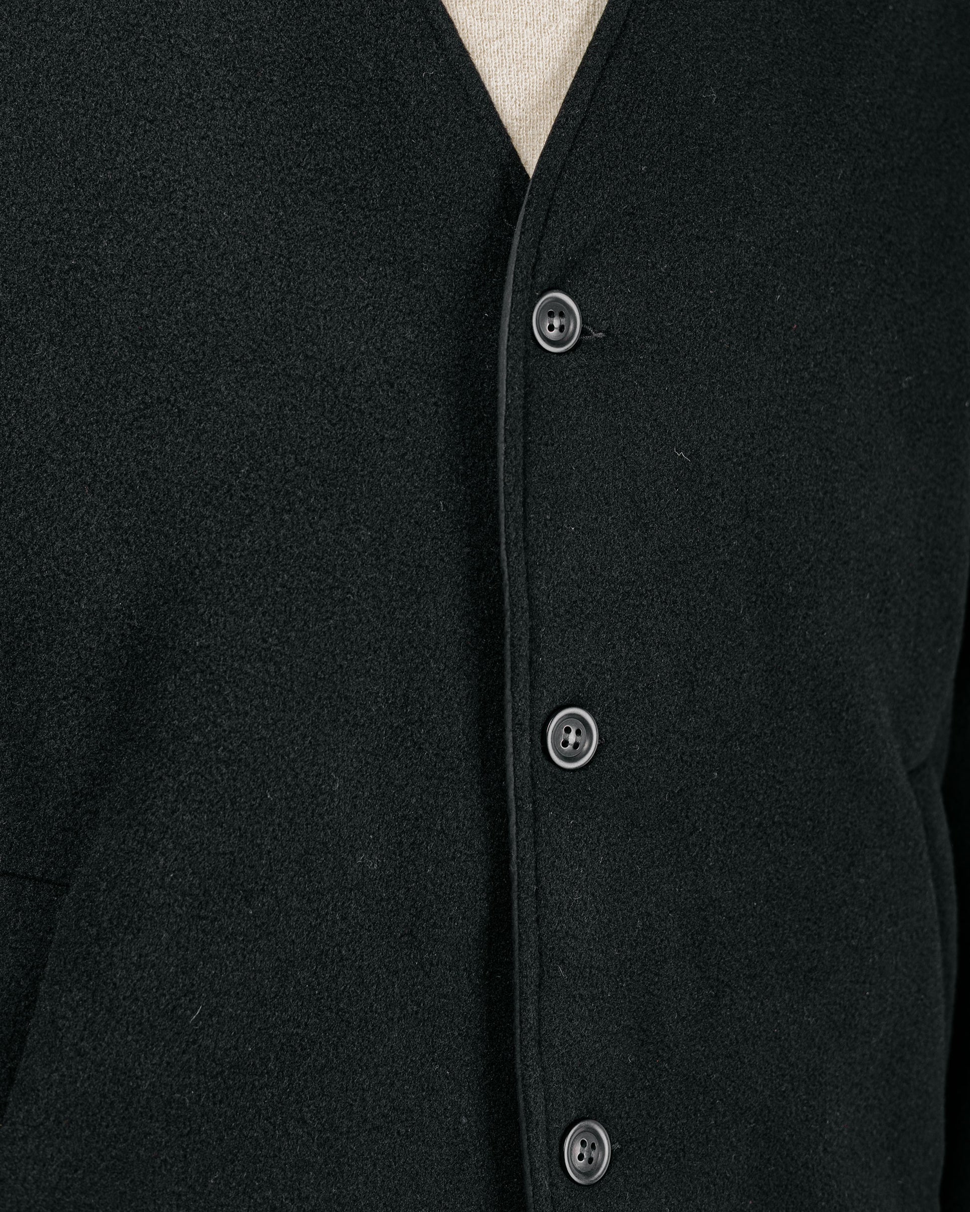 lost & found CASEY CASEY CASEY CASEY Killian Jacket Heavy Cashmere Black