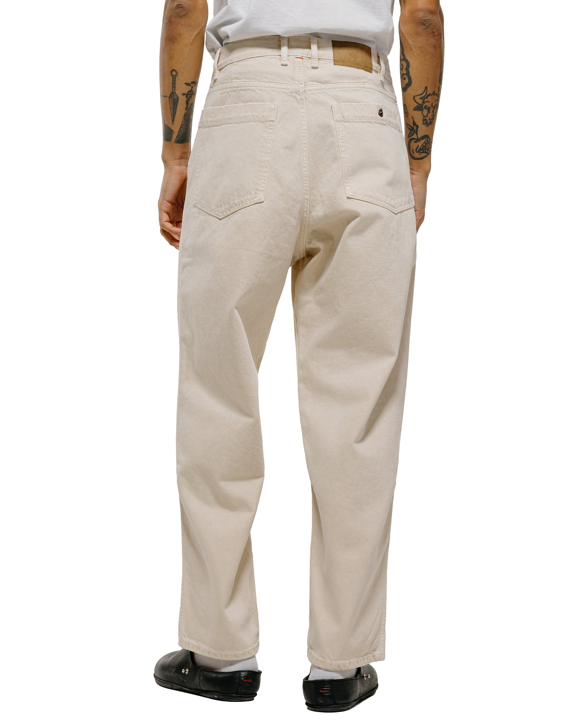 CASEY CASEY Leo Denim Pant Ivory