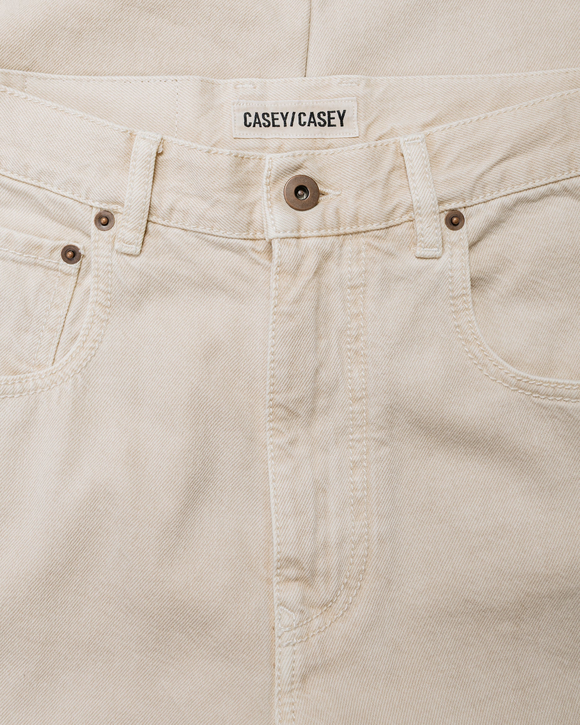 CASEY CASEY Leo Denim Pant Ivory