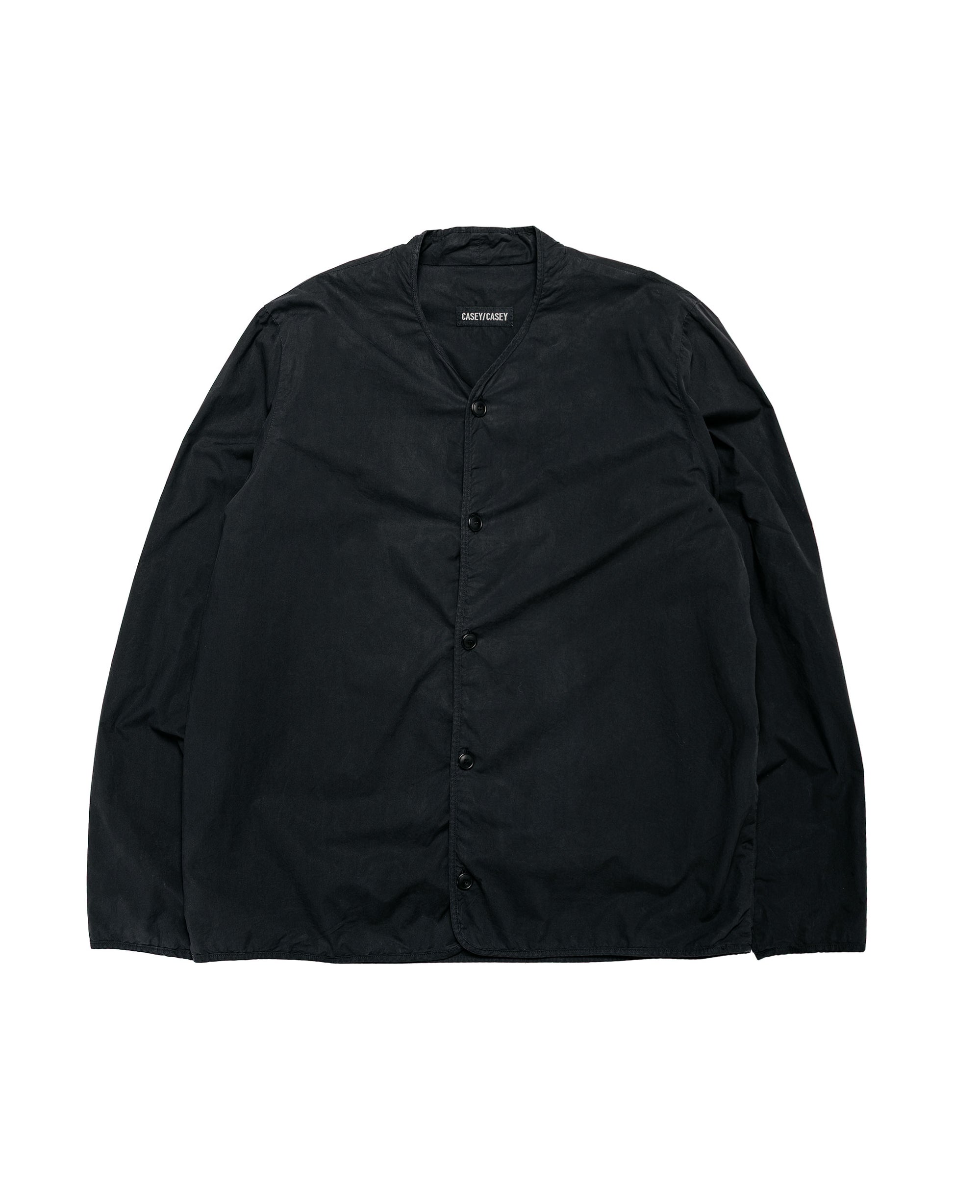 lost & found CASEY CASEY CASEY CASEY Mili 2 Layers Shirt L Cot Black