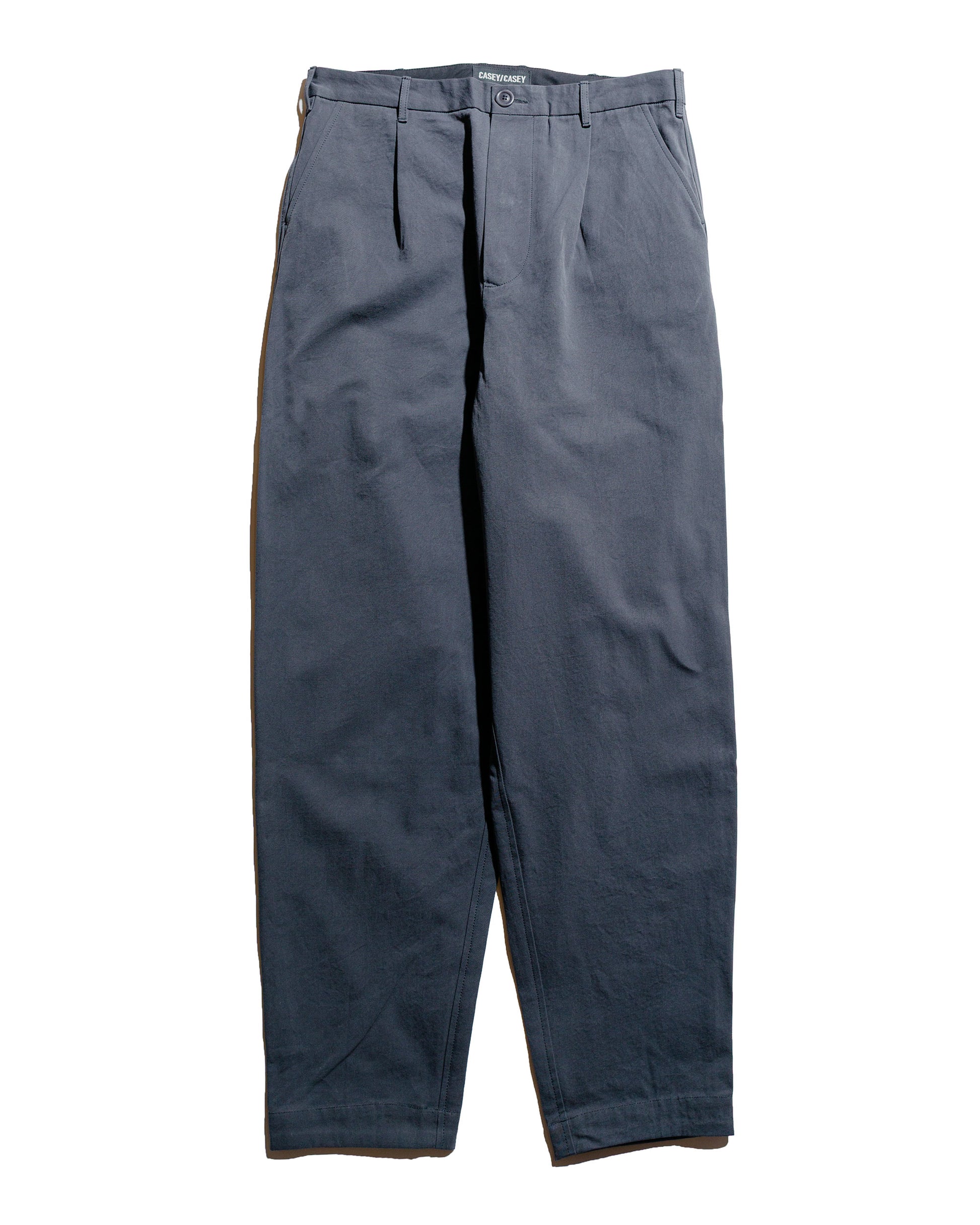 CASEY CASEY Mili Hiroshi Pant Double Cot Blu Skull