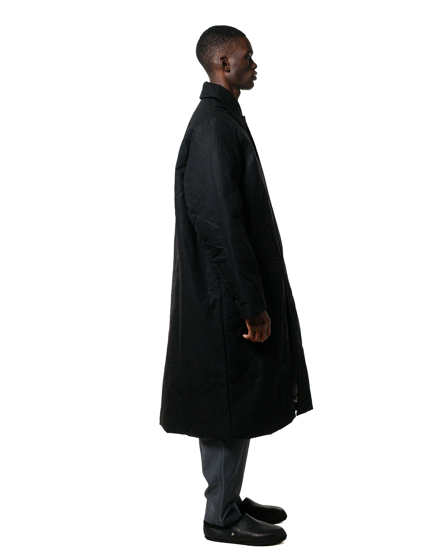 CASEY CASEY Milu Coat H Wax Black