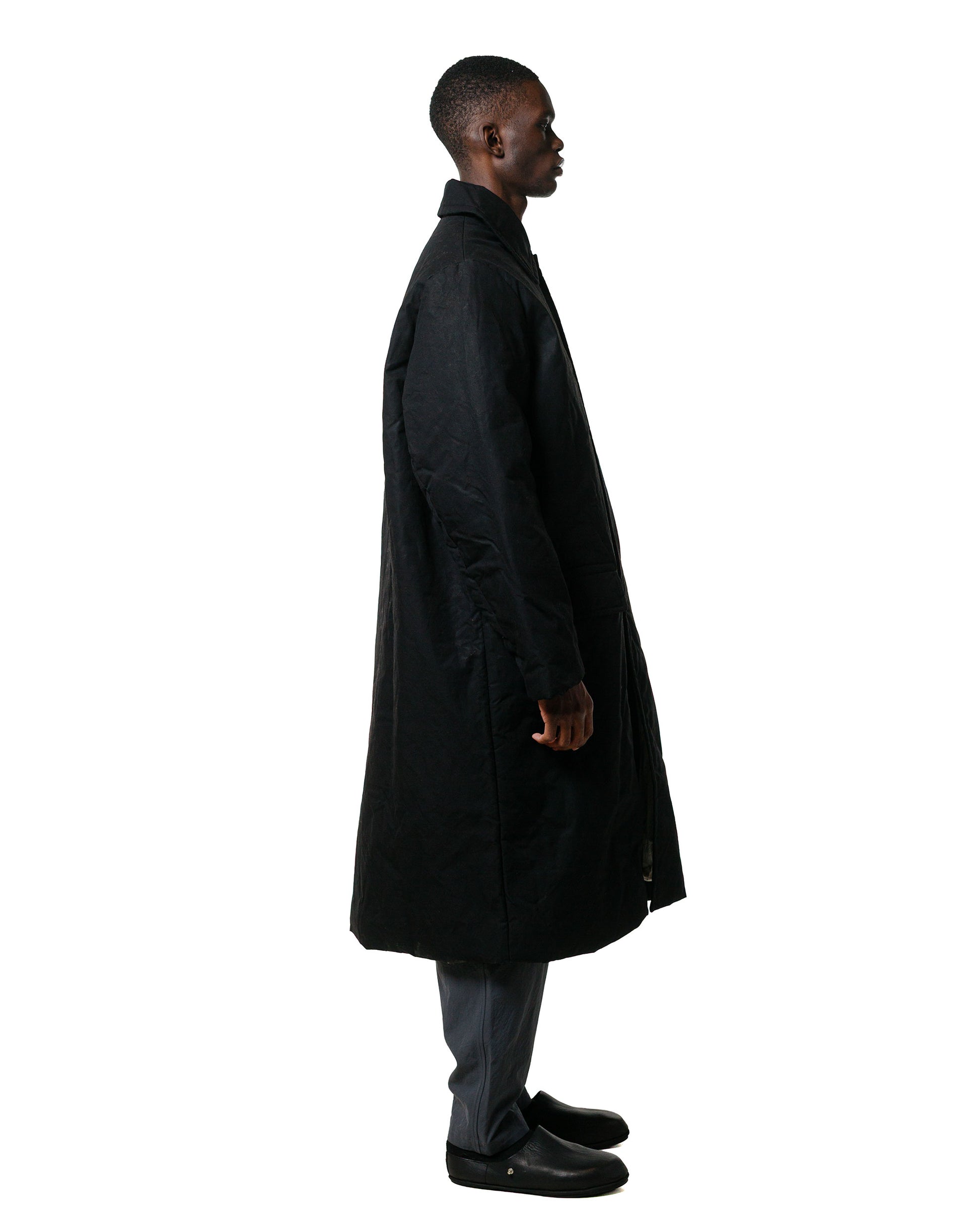 CASEY CASEY Milu Coat H Wax Black