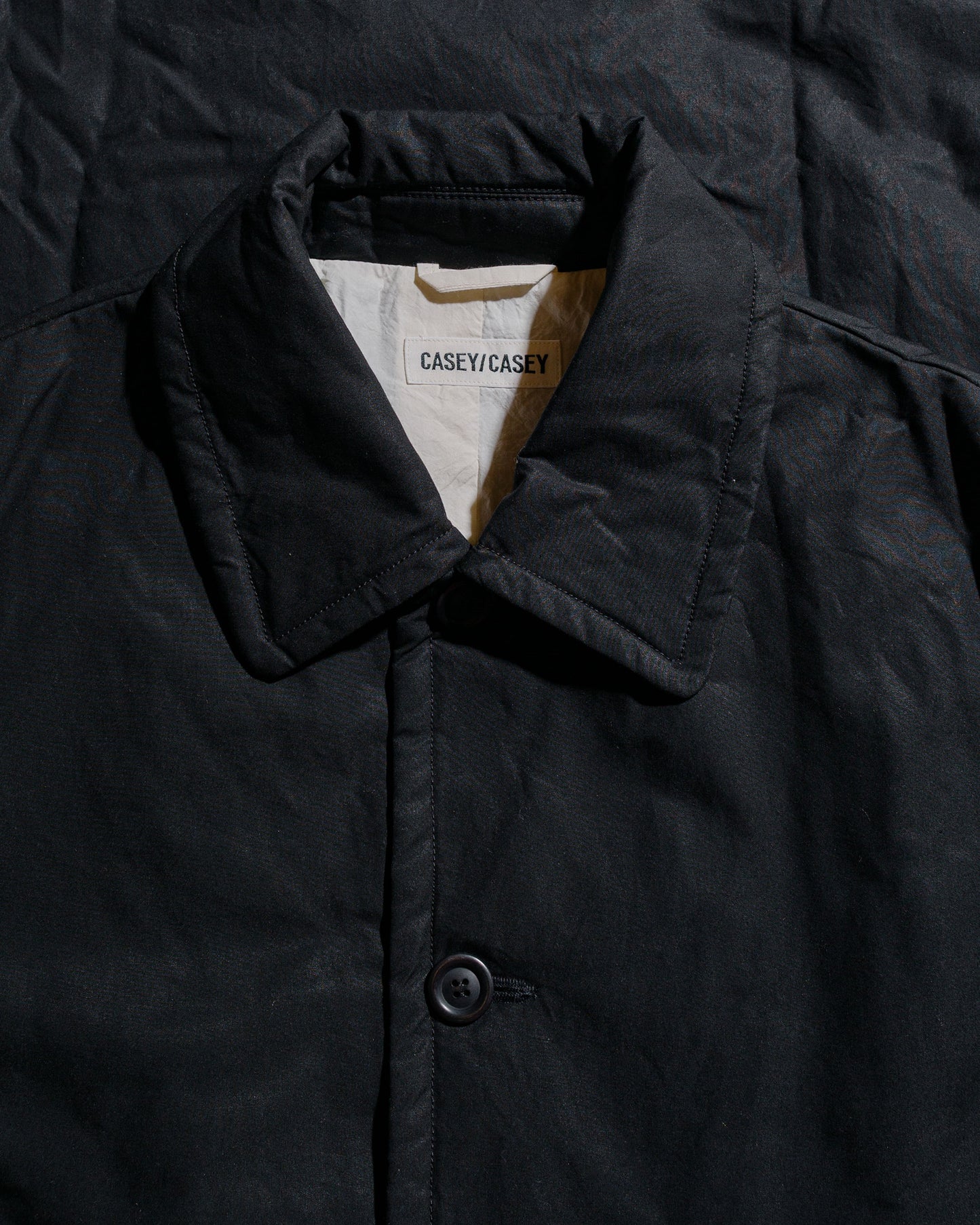 CASEY CASEY Milu Coat H Wax Black