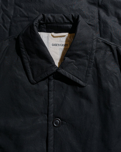CASEY CASEY Milu Coat H Wax Black