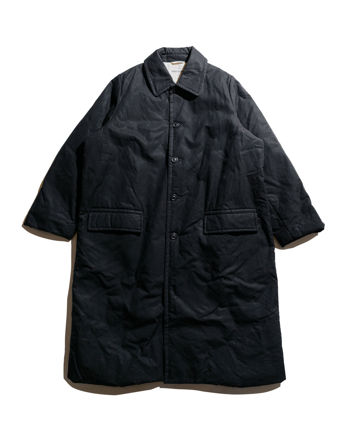 CASEY CASEY Milu Coat H Wax Black
