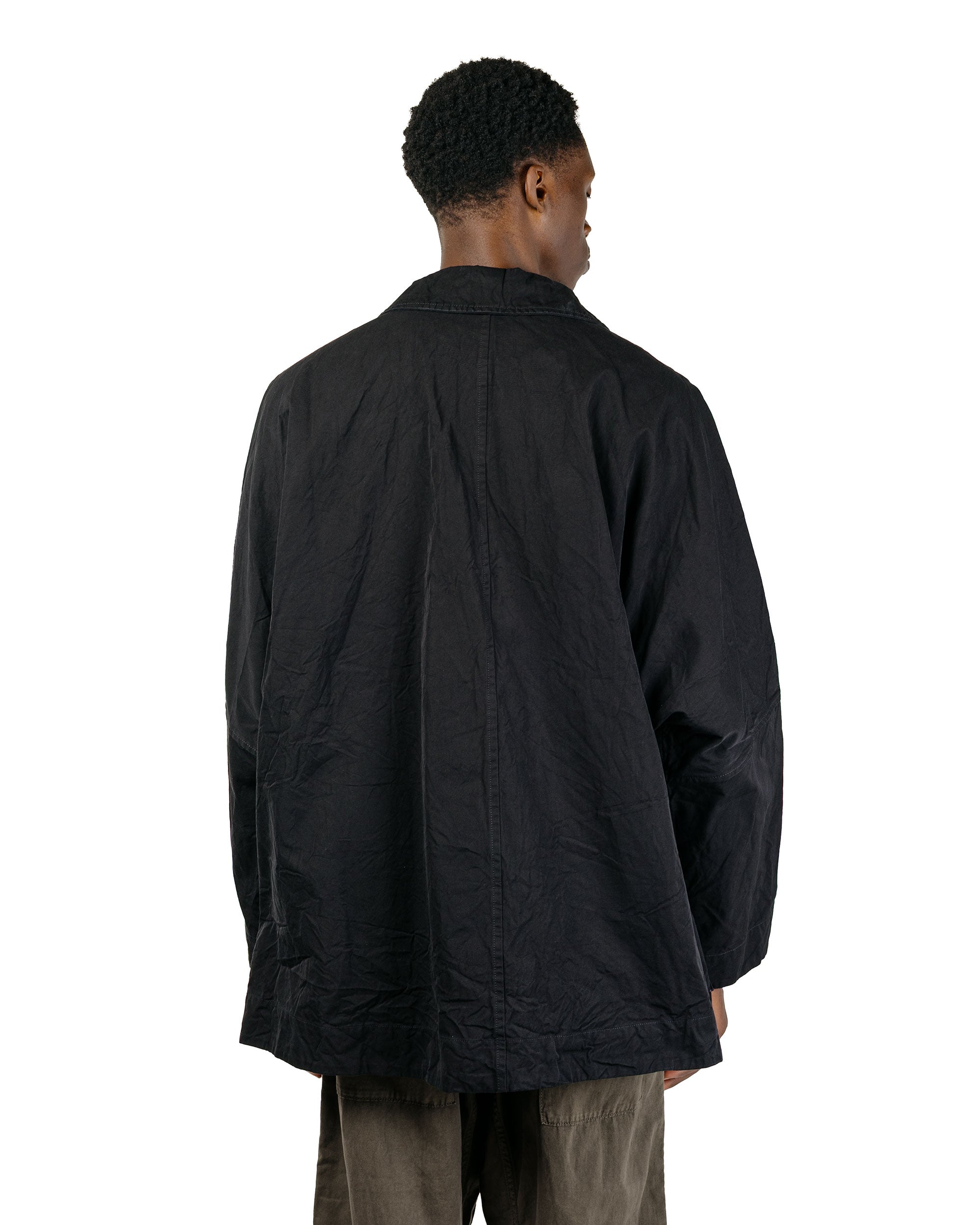 CASEY CASEY Weiping Jacket Double Cot Black
