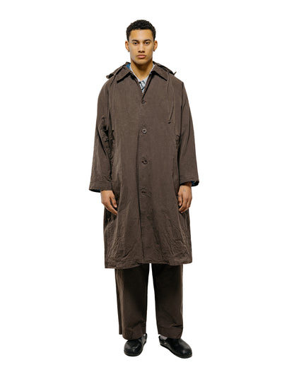 CASEY CASEY Yak Hoodie Coat Tough Cot Earth