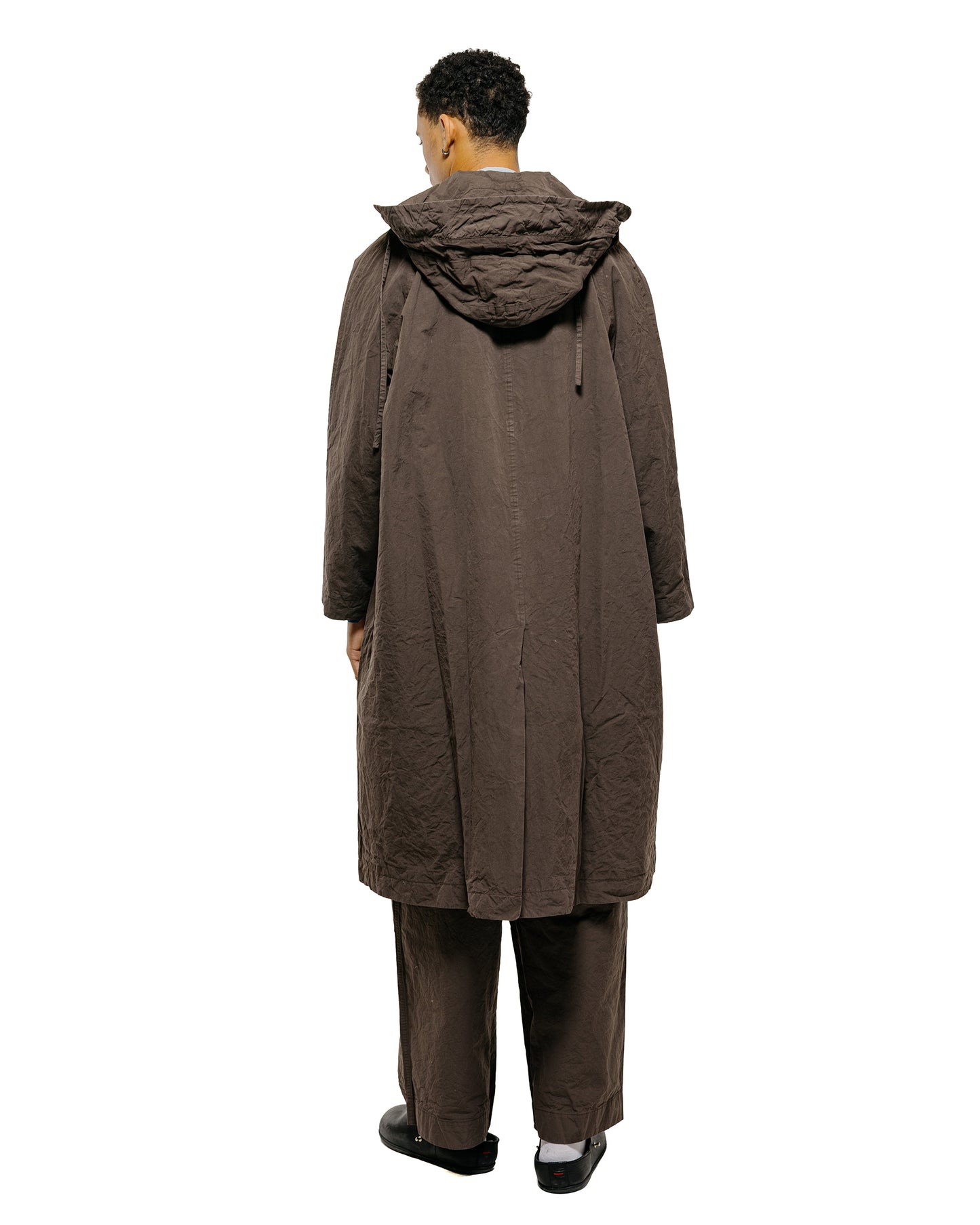 CASEY CASEY Yak Hoodie Coat Tough Cot Earth