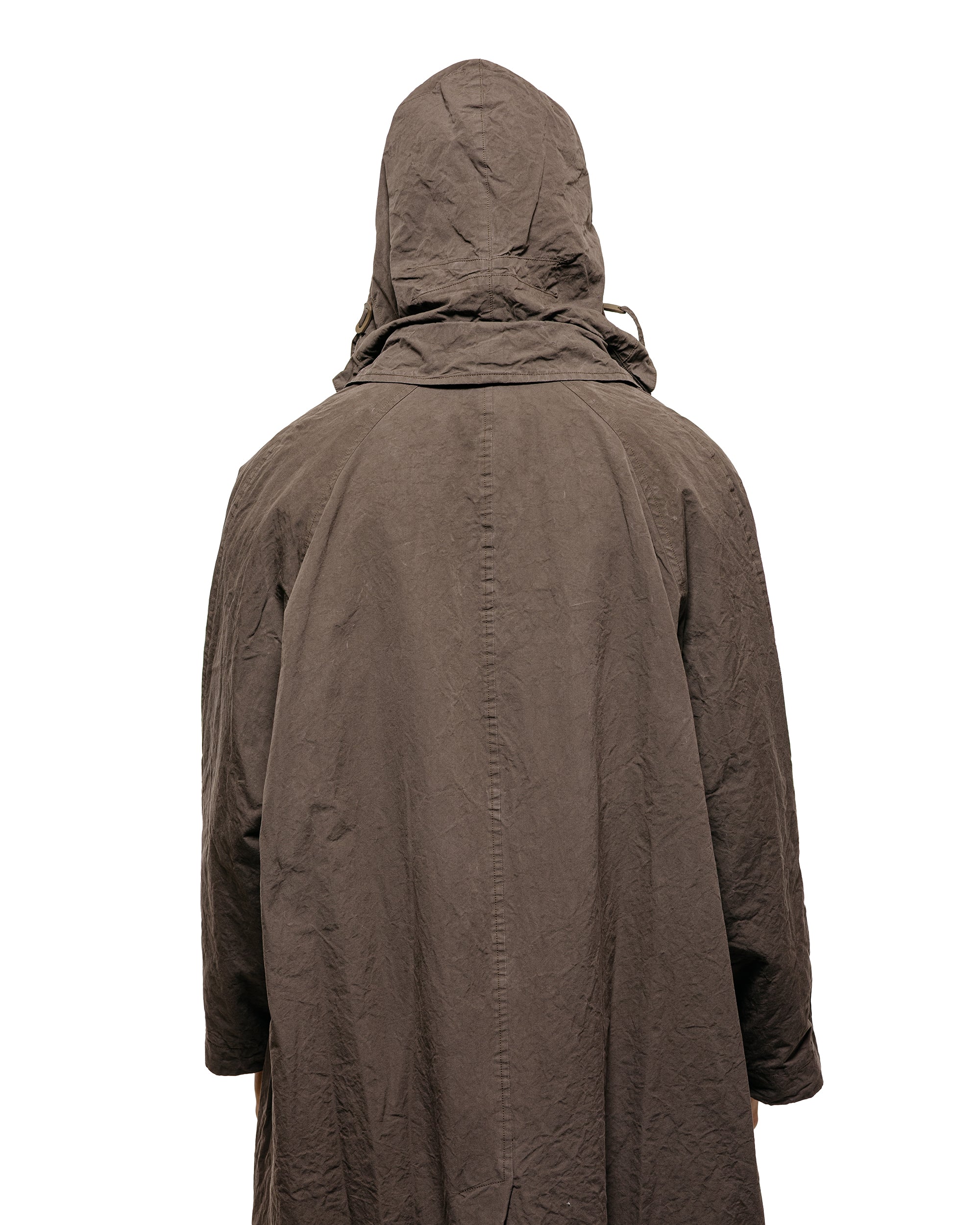 CASEY CASEY Yak Hoodie Coat Tough Cot Earth