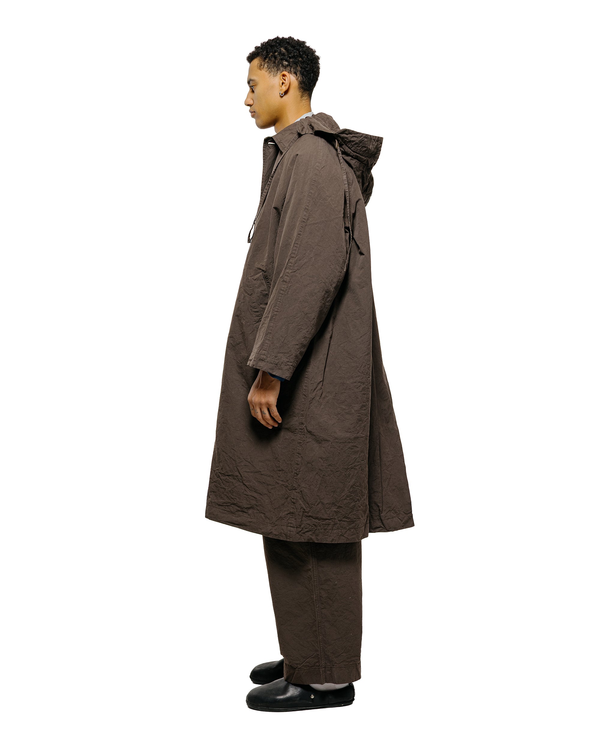 CASEY CASEY Yak Hoodie Coat Tough Cot Earth