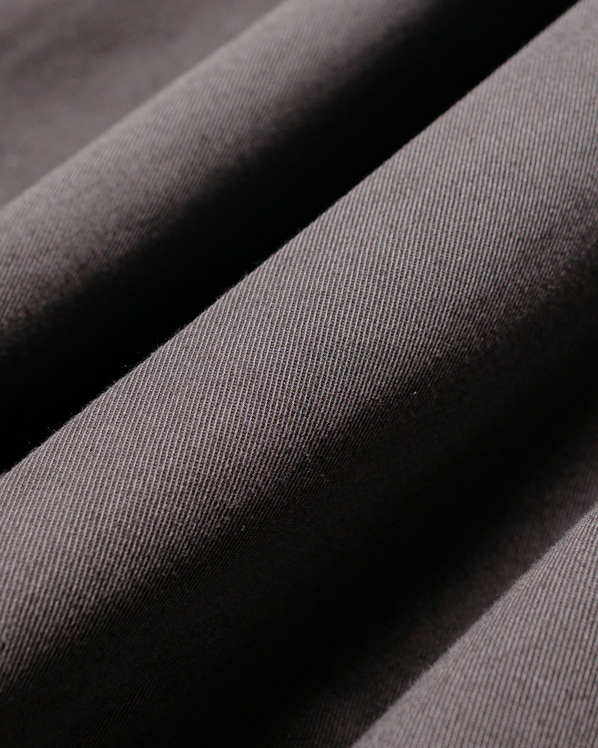 CIOTA 2 Tuck Chino Cloth Pants (Stone Wash) Charcoal Grey