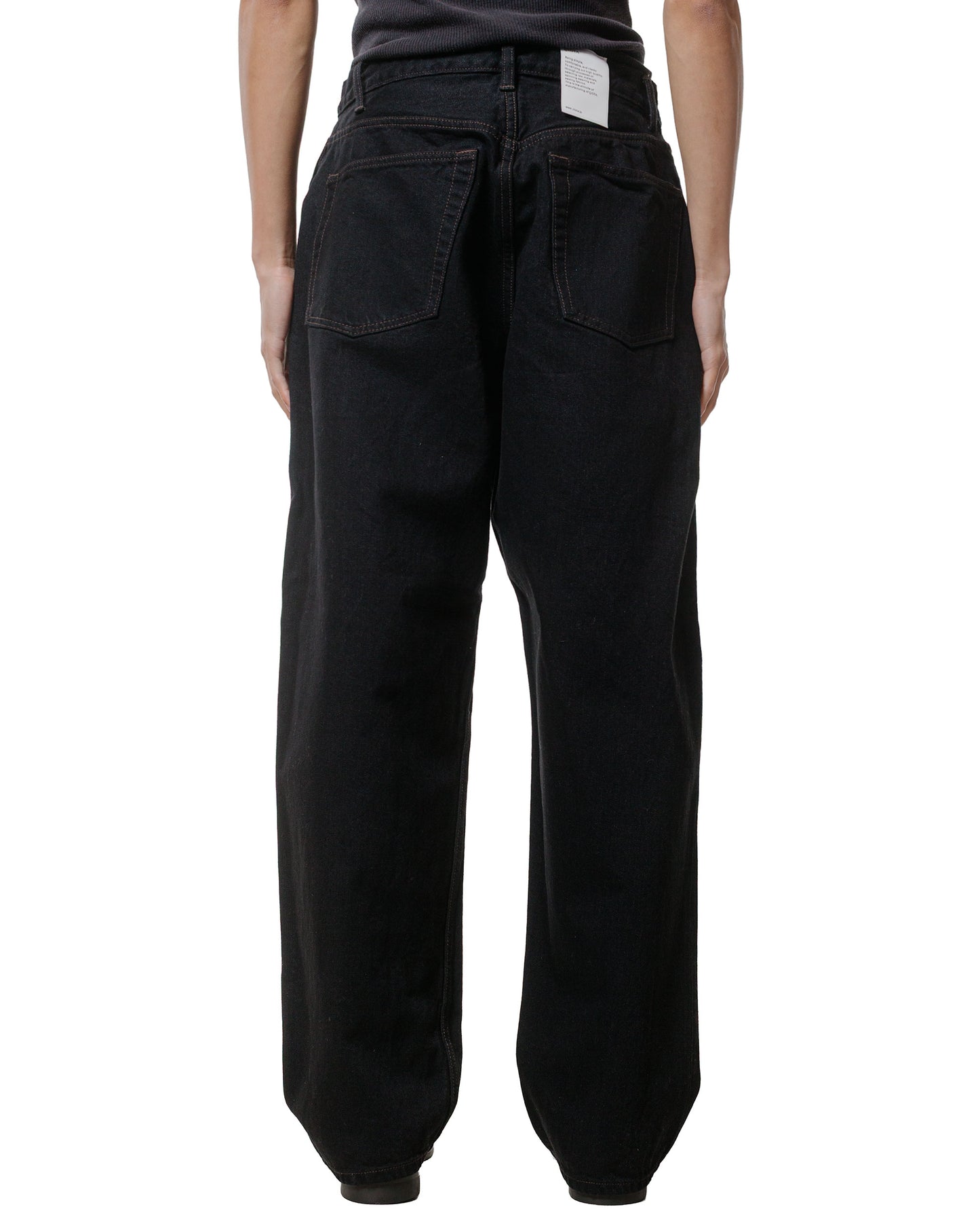 CIOTA Baggy 5 Pockets Pants Black One Wash