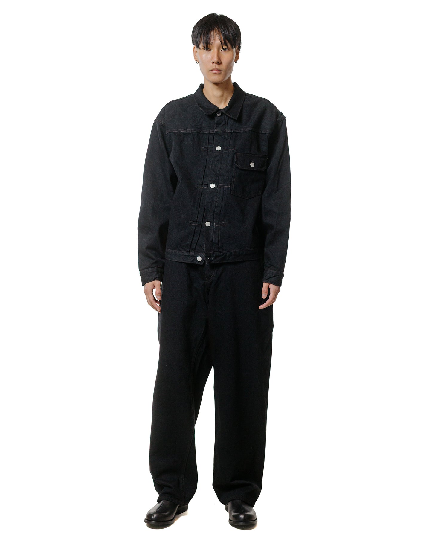 CIOTA Baggy 5 Pockets Pants Black One Wash