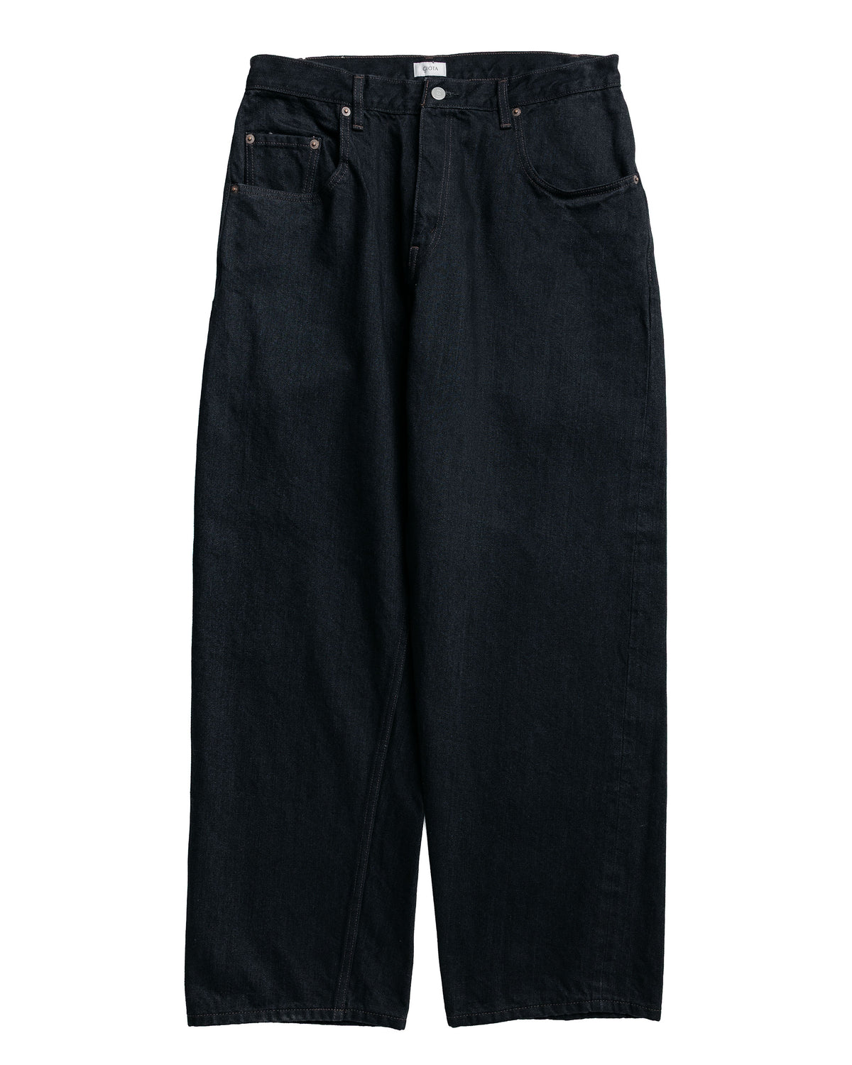 lost & found CIOTA CIOTA Baggy 5 Pockets Pants Black One Wash