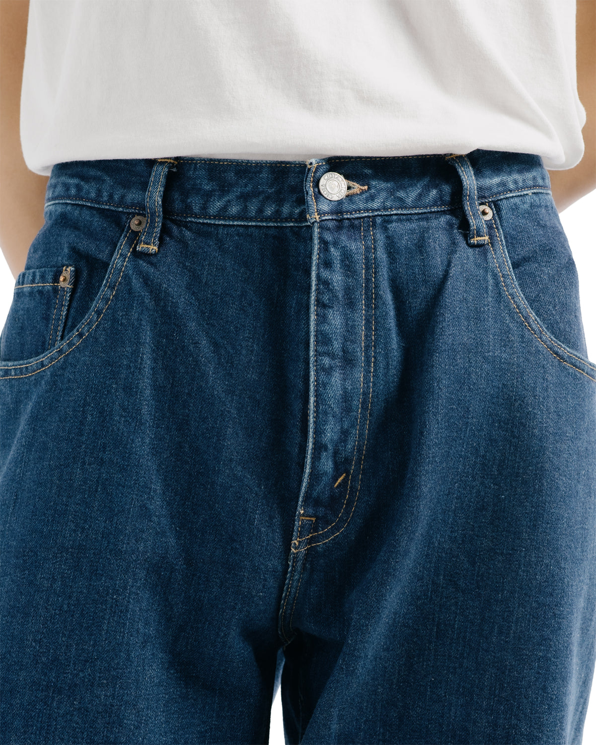 CIOTA Baggy 5 Pockets Pants Deep Blue