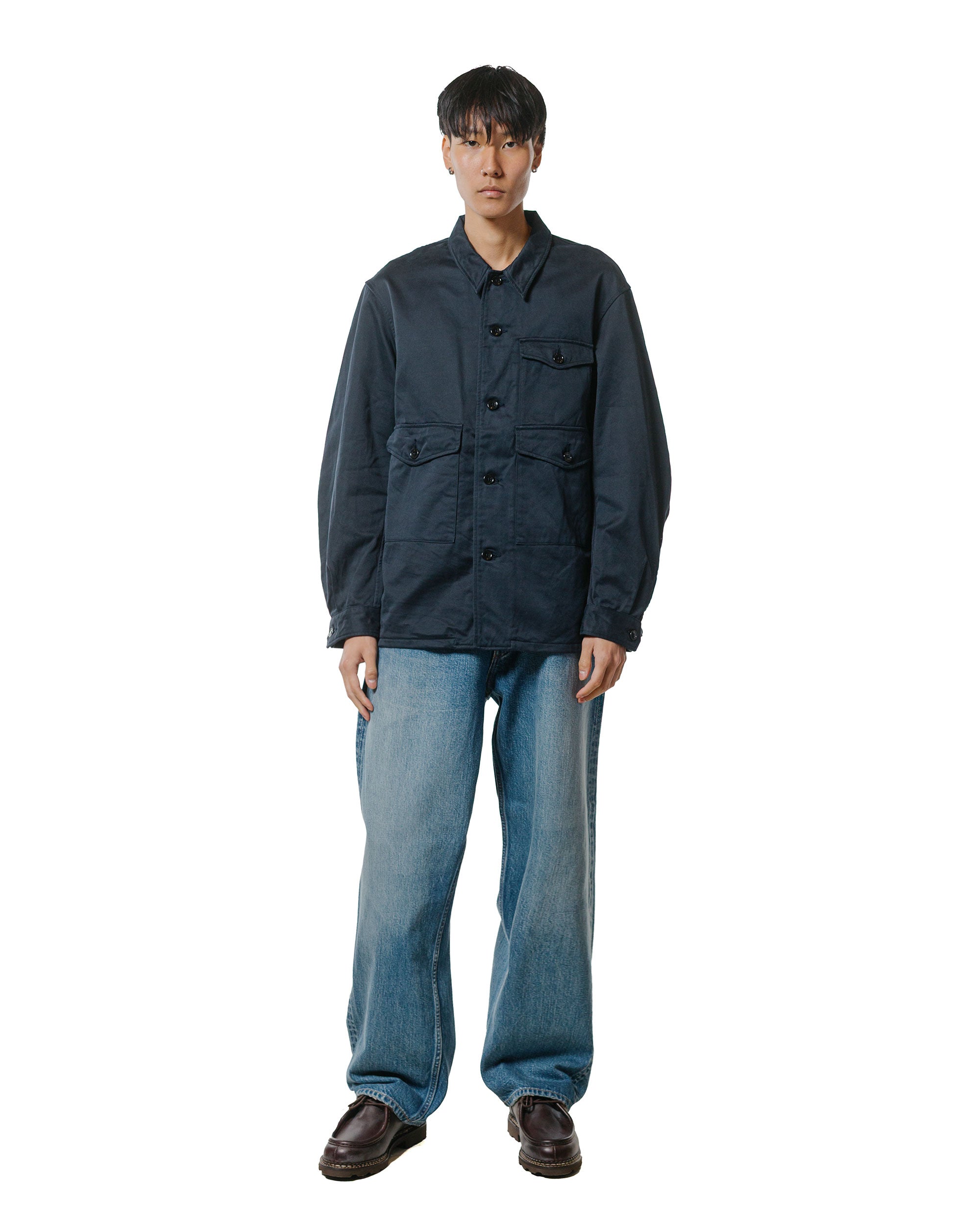 CIOTA Baggy 5 Pockets Pants Medium Dark Blue Damage