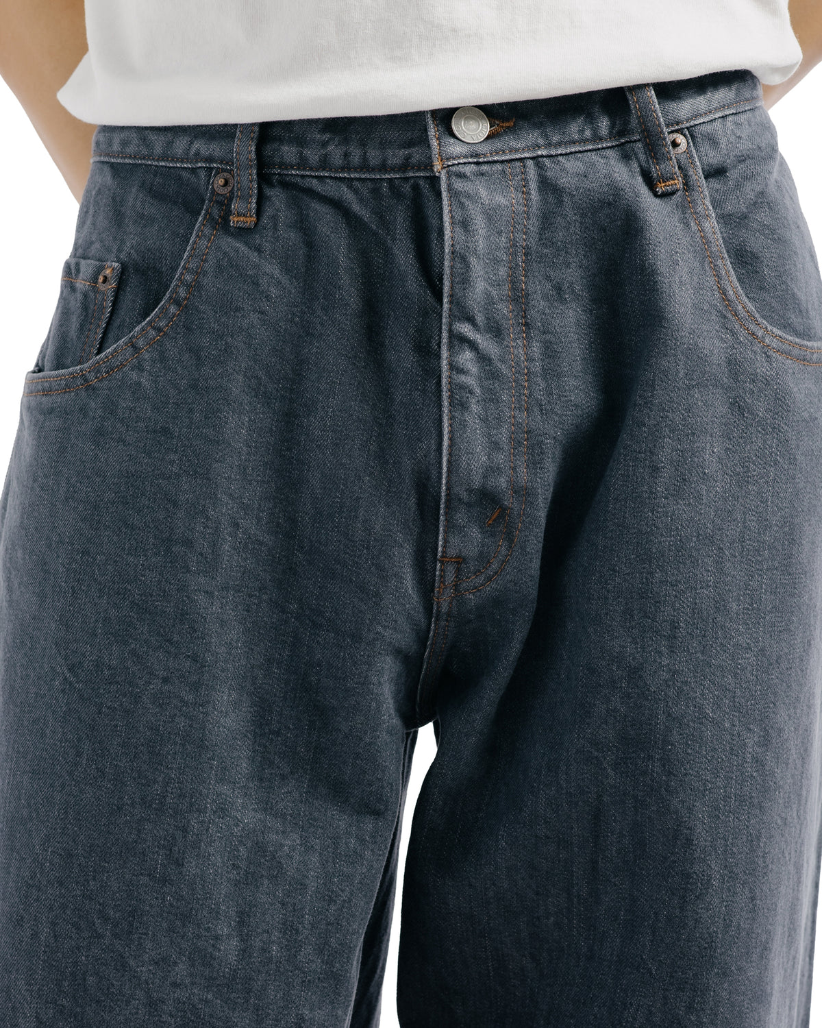 CIOTA Baggy 5 Pockets Pants Medium Gray