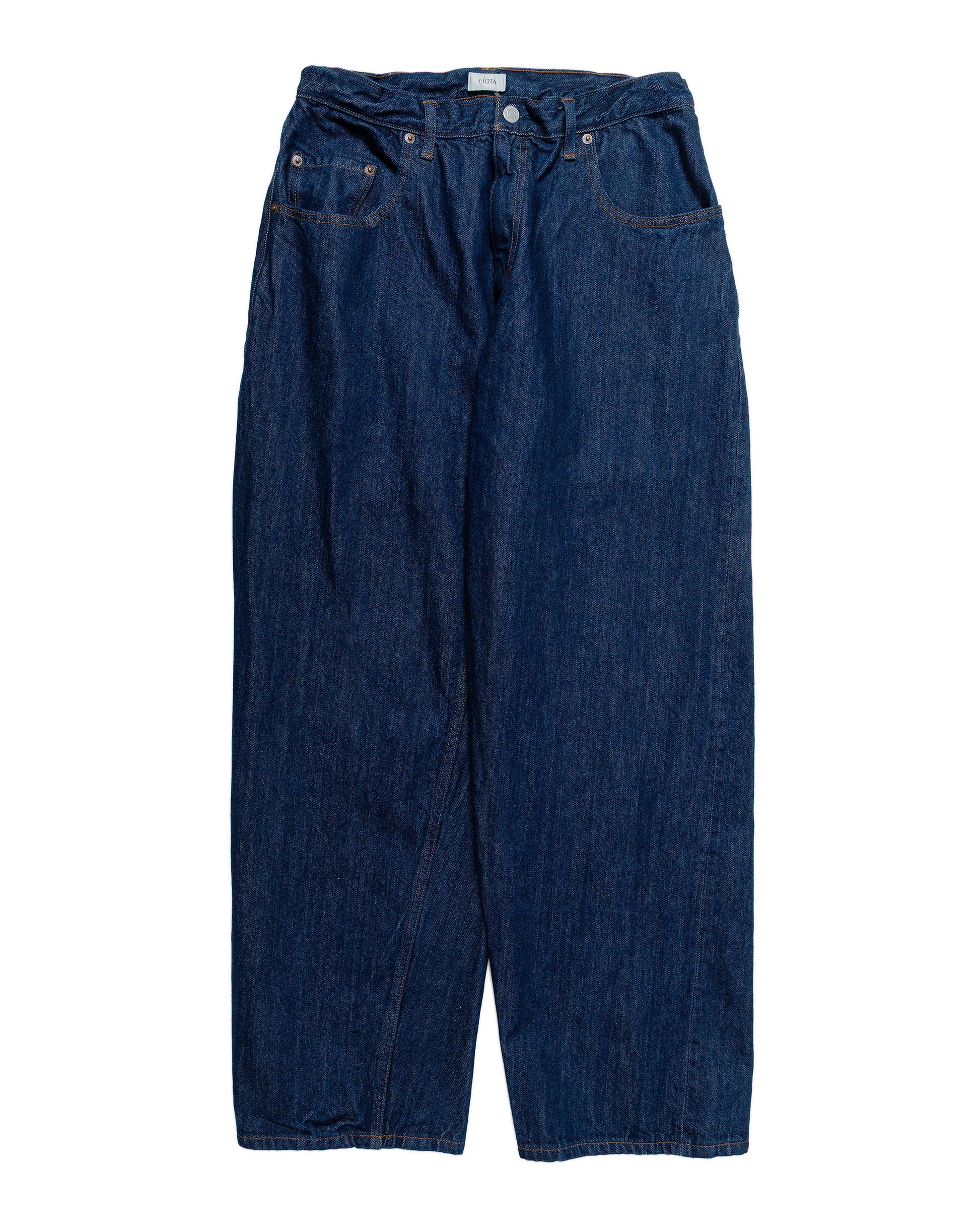 CIOTA Baggy 5 Pockets Pants Navy One Wash