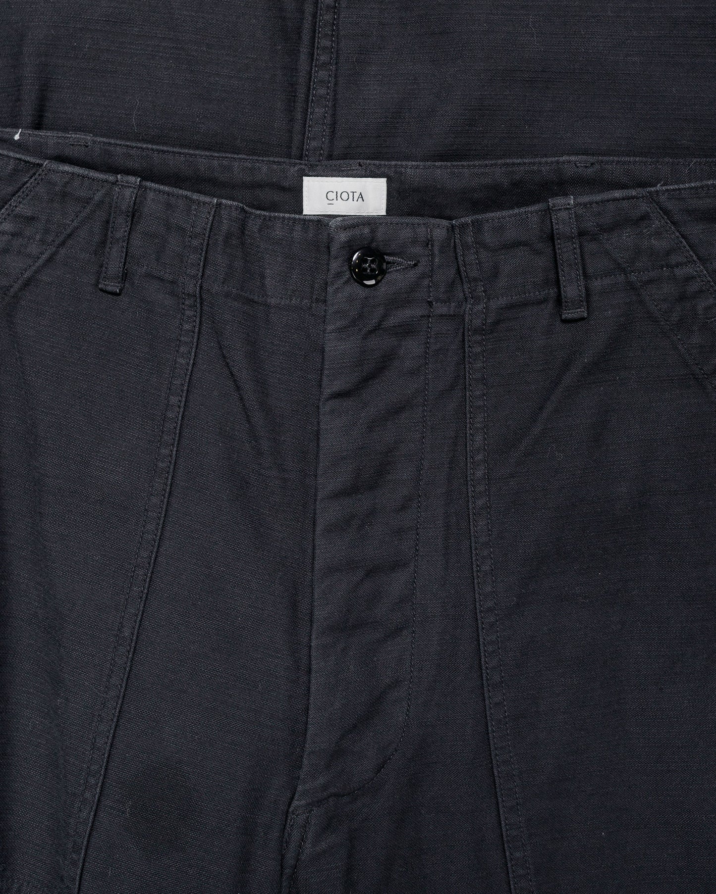 CIOTA Baker Pants (Baggy) Black Stone Wash