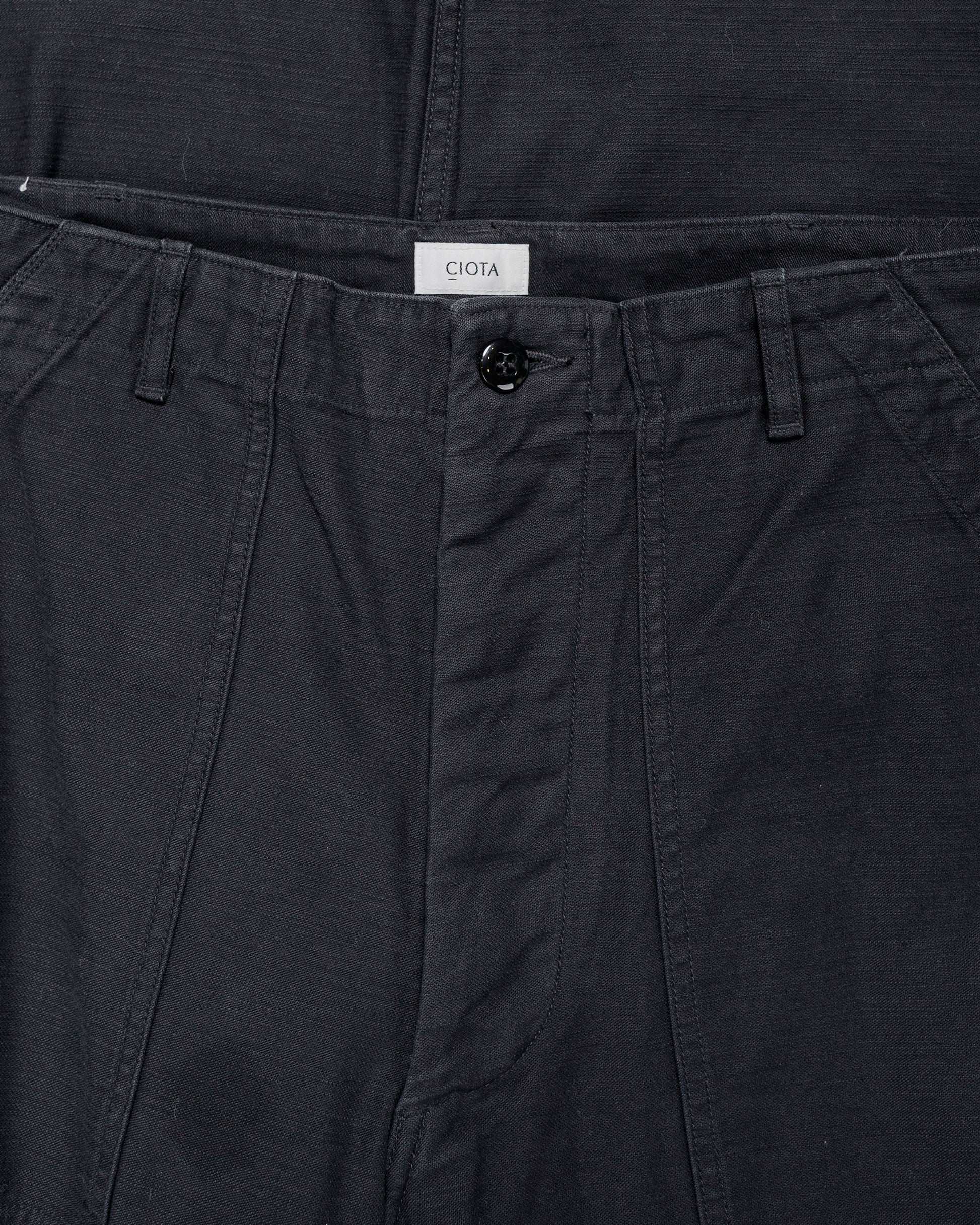 CIOTA Baker Pants (Baggy) Black Stone Wash