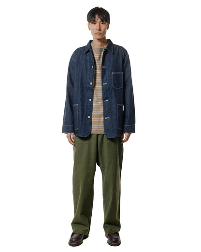 CIOTA Baker Pants (Baggy) Dark Olive Stone Wash