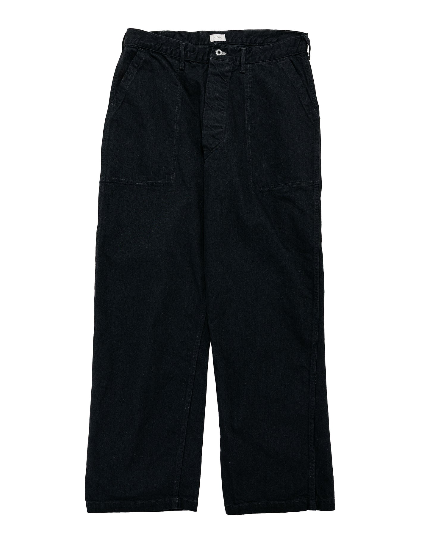 lost & found CIOTA CIOTA Denim Baker Pants Black (One Wash)