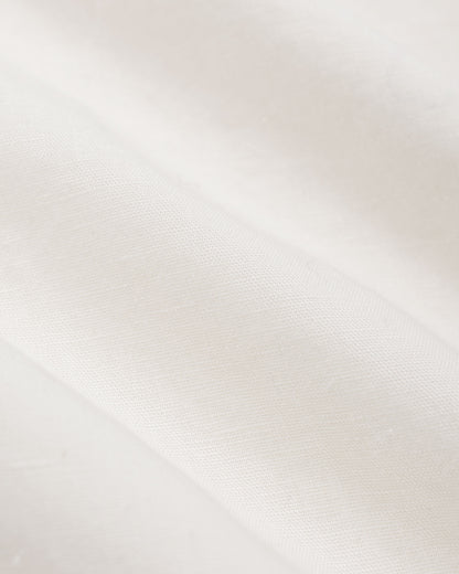 CIOTA Regular Collar Shirt Cotton/Linen Off White