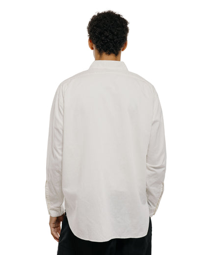 CIOTA Regular Collar Shirt Cotton/Linen Off White