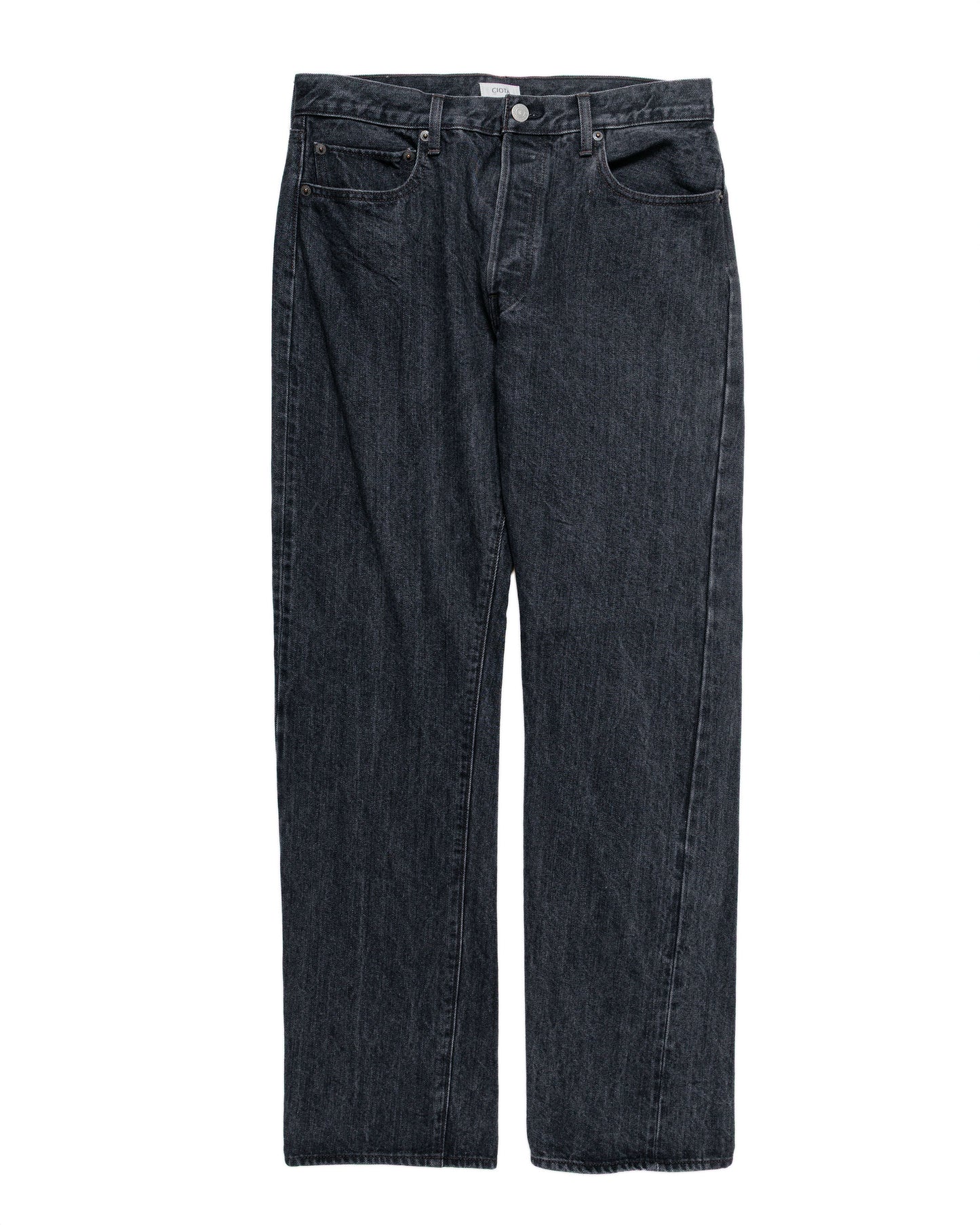 CIOTA Straight 5 Pocket Pants Medium Black