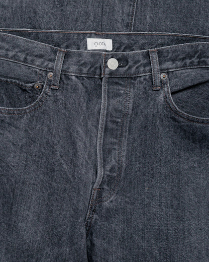 CIOTA Straight 5 Pocket Pants Medium Black