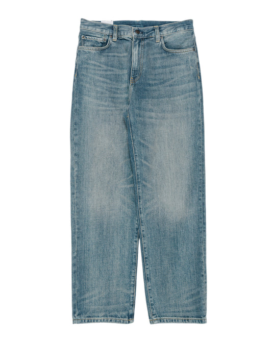 Carhartt W.I.P. Aaron Pant Blue Worn Used Wash