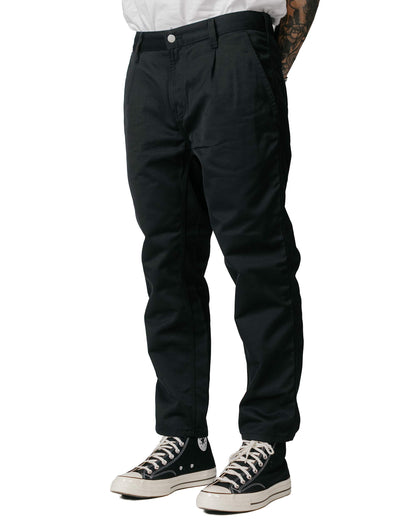 Carhartt W.I.P. Abbott Pant Black Rinsed model front