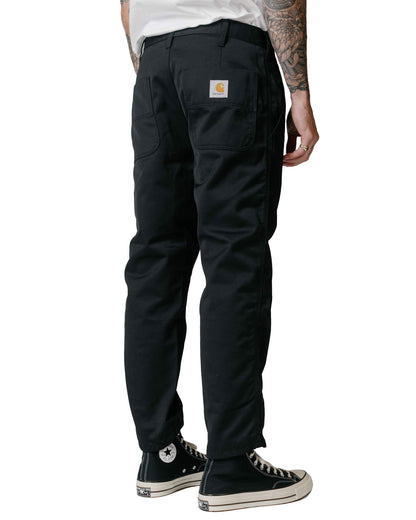 Carhartt W.I.P. Abbott Pant Black Rinsed model back