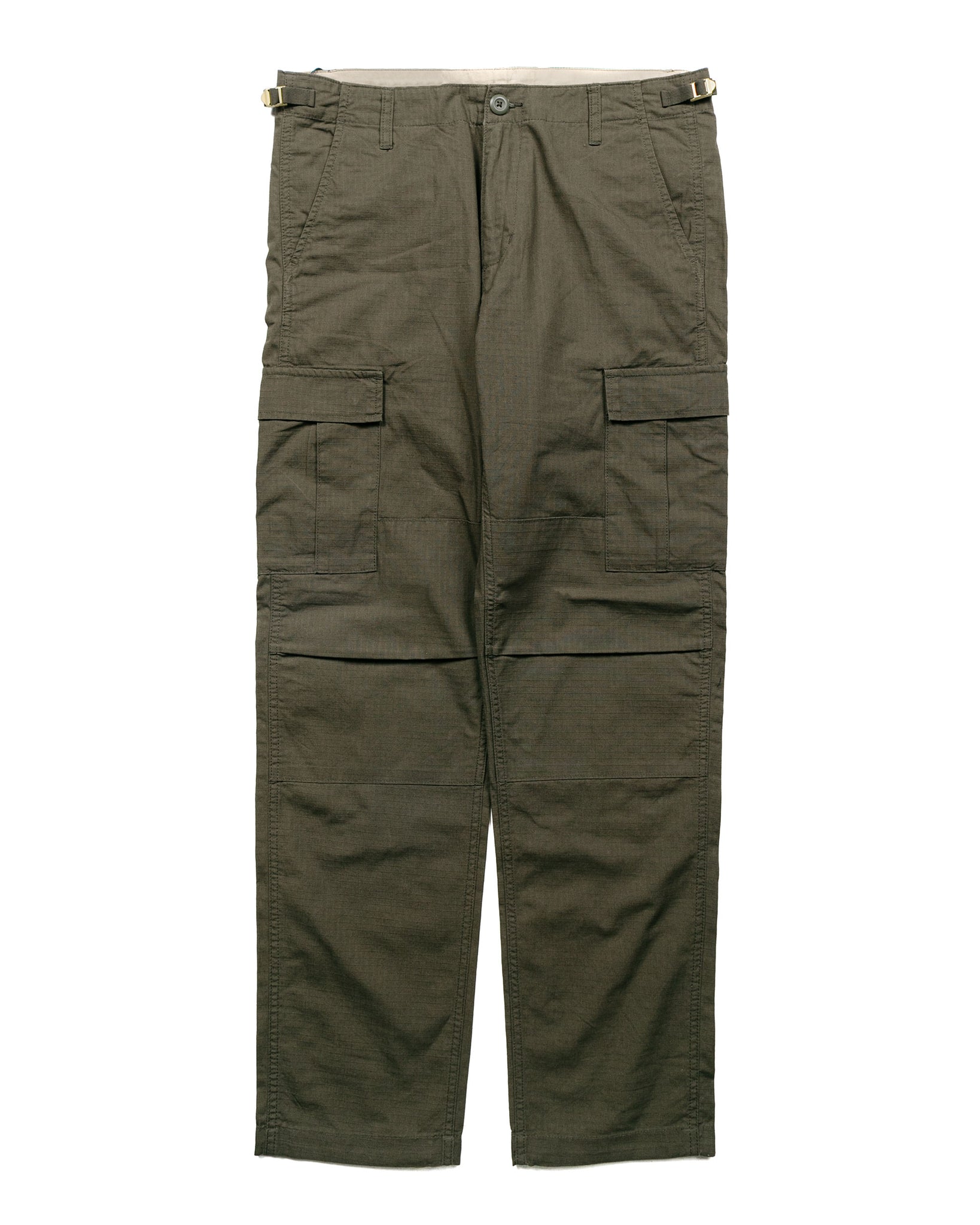 Carhartt WIP Aviation Cargo Pants - Cypress Rinsed in Green for