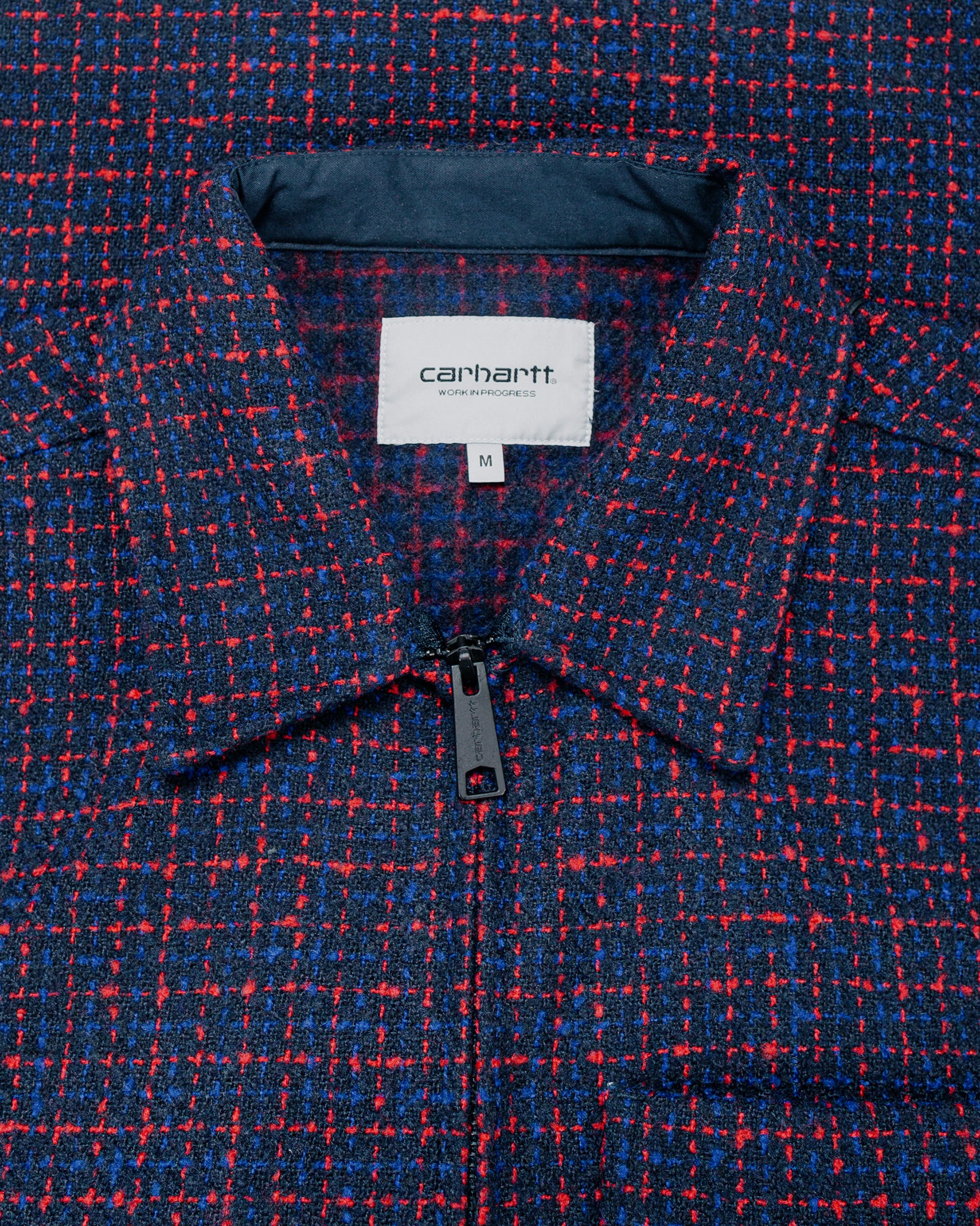 Carhartt W.I.P. Bellamy Check Shirt Jacket Deep Night