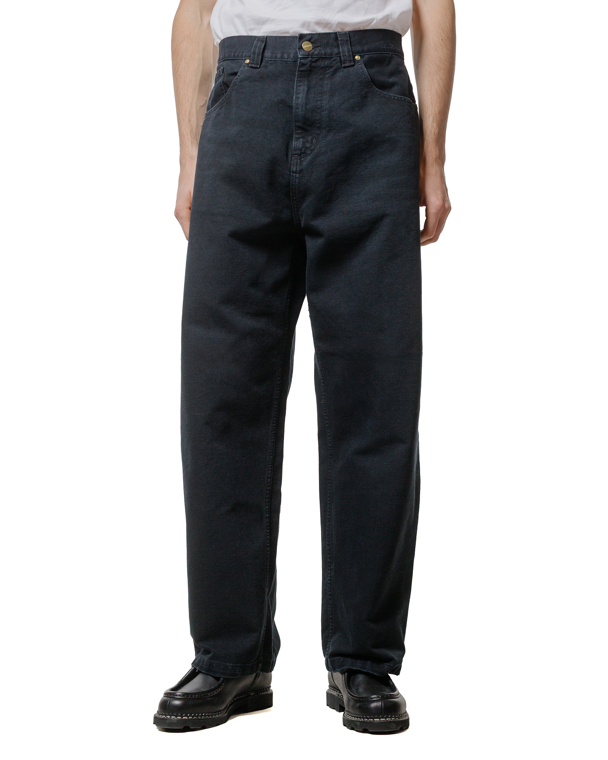 Carhartt W.I.P. Brandon Pant Black Grind Wash
