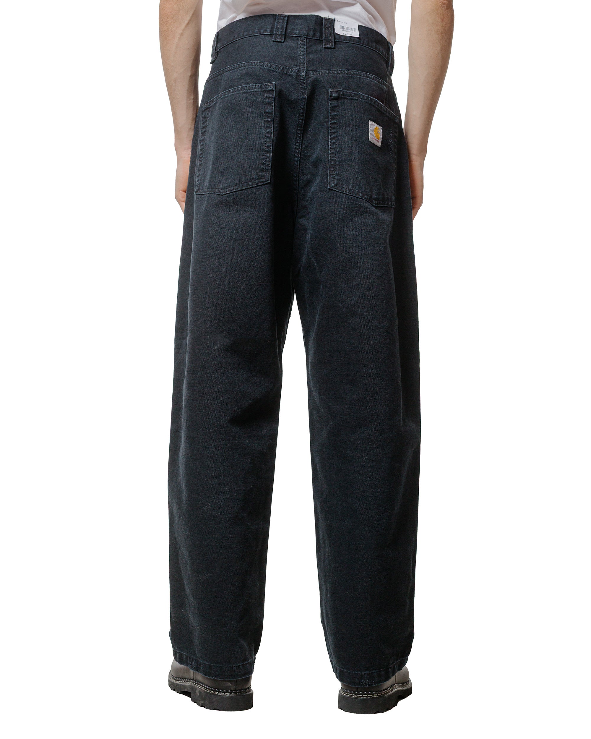 Carhartt W.I.P. Brandon Pant Black Grind Wash