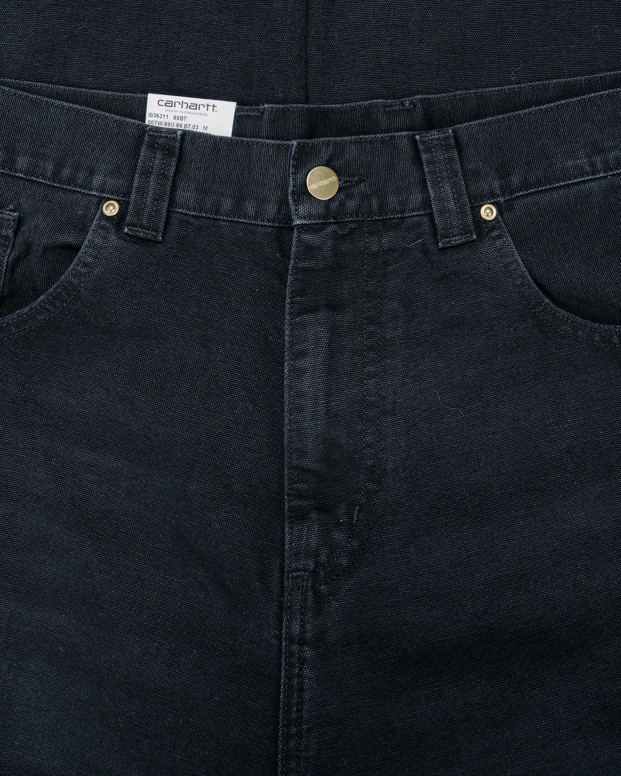 Carhartt W.I.P. Brandon Pant Black Grind Wash