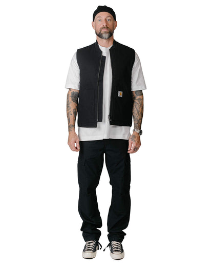 Carhartt W.I.P. Classic Vest Black Rigid model full