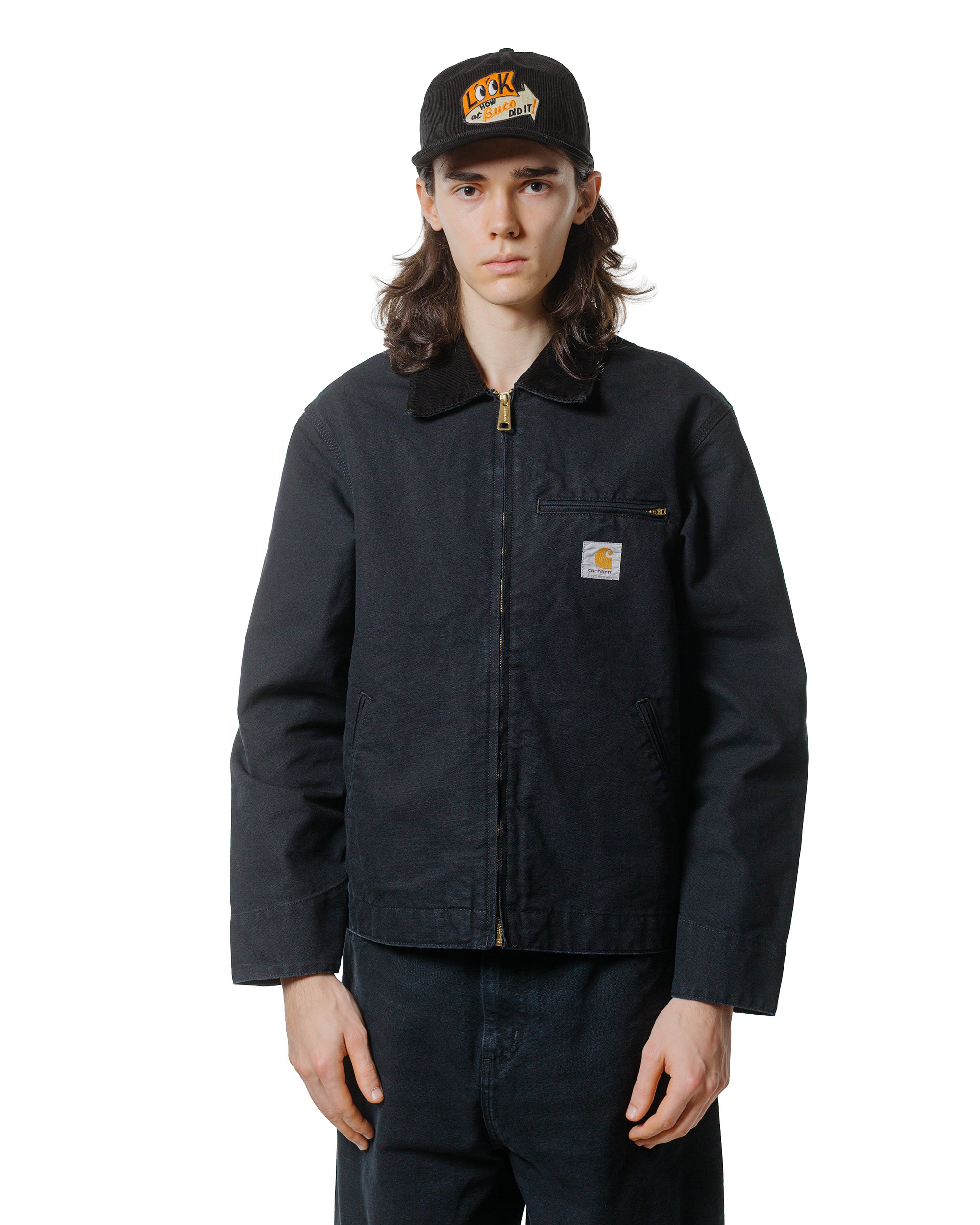 ジャケット・アウター Carhartt WIP Detroit jacket size:S Carhartt WIP OG Detroit Jacket Blue / Rigid – Livestock