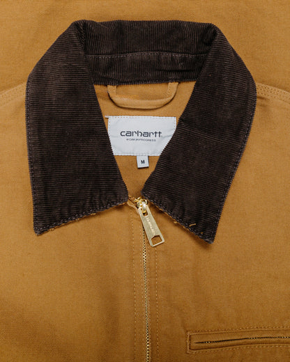 Carhartt W.I.P. Detroit Jacket Hamilton Brown/Tobacco Rinsed