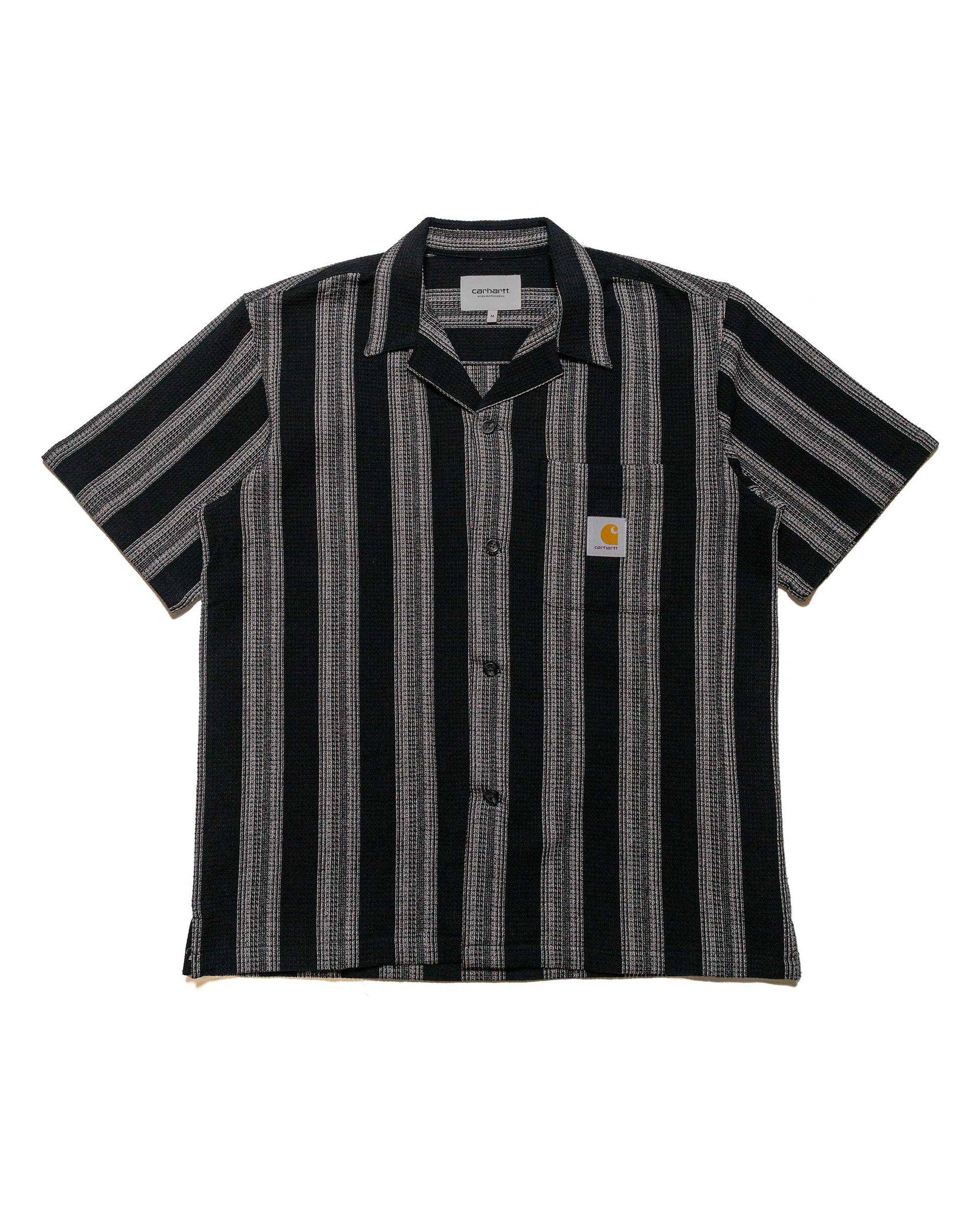 Carhartt W.I.P. Dodson Stripe Shirt Black