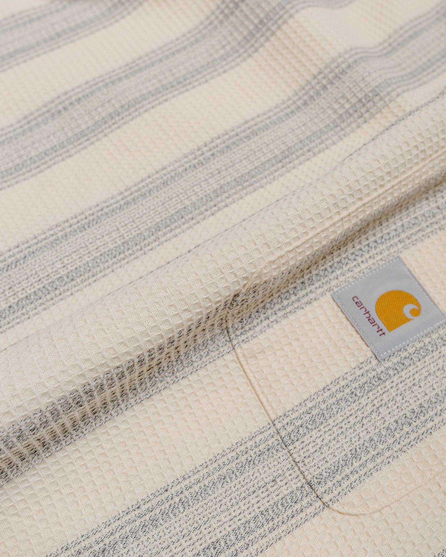 Carhartt W.I.P. Dodson Stripe Shirt Natural fabric